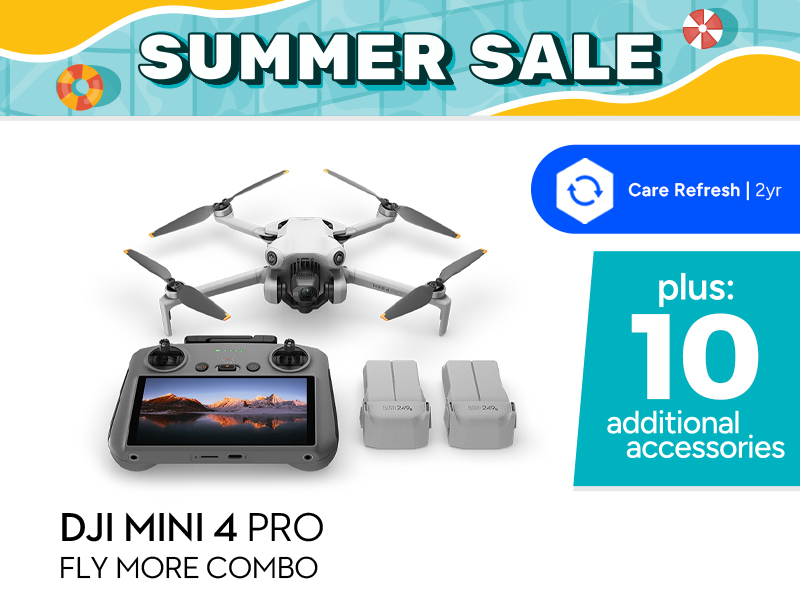 DJI Mini 4 Pro Ultimate Combo + Care Refresh